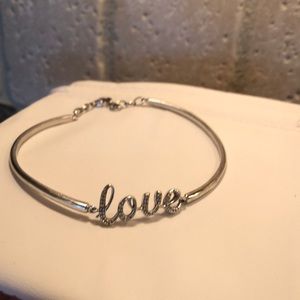 Silver Love Bracelet
